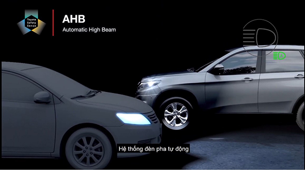 Điều chỉnh đèn chiếu xa tự động (AHB): (Automatic High Beam)