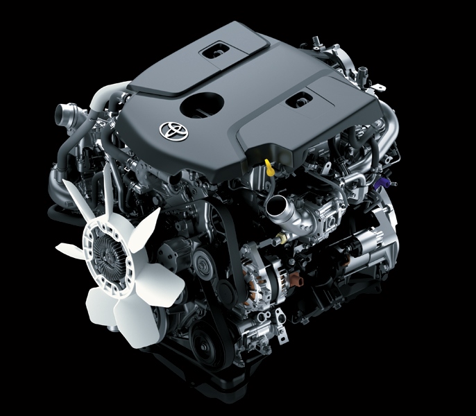Toyota Hilux 2023 động cơ đạt tiêu chuản khí thải Euro 5